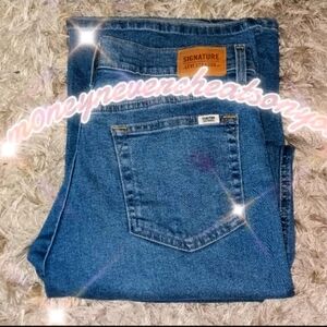 Cute Jean demin flare kiss mark Levi's Strauss High-rise flare